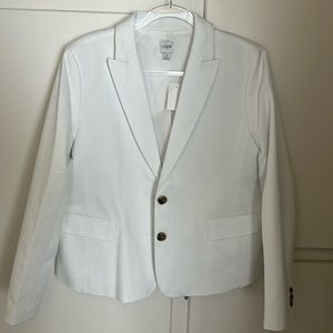 J CREW White Blazer